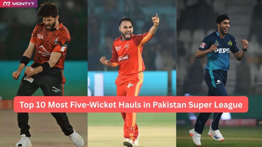 Most Five-Wicket Hauls in Pakistan Super League