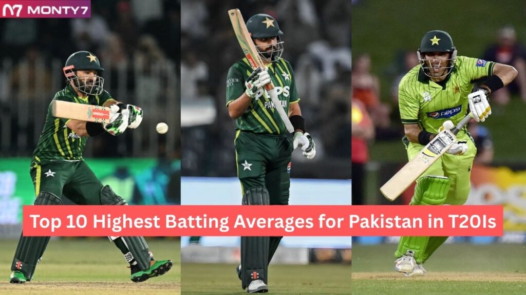 Highest Batting Averages for Pakistan in T20Is