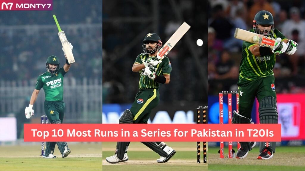 Most Runs in a Series for Pakistan in T20Is