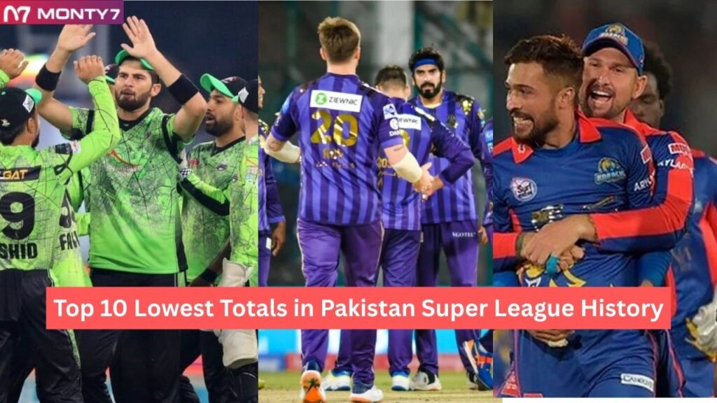 Lowest Totals in Pakistan Super League History