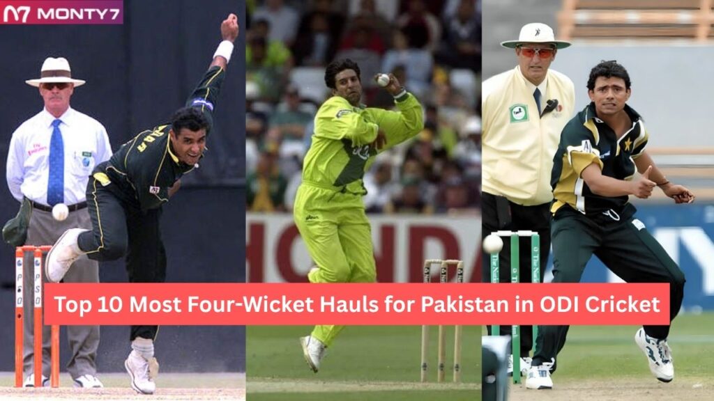 Most Four-Wicket Hauls for Pakistan in ODI Cricket