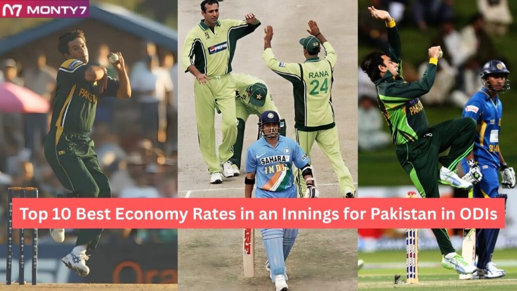 Best Economy Rates in an Innings for Pakistan in ODIs