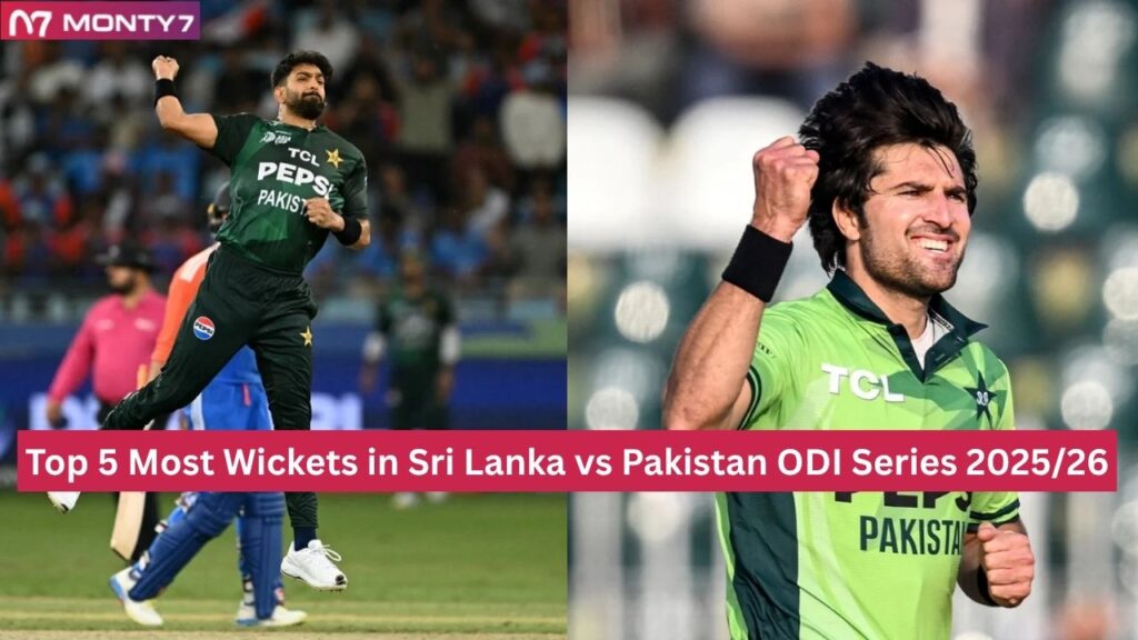 Most Wickets in Sri Lanka vs Pakistan ODI Series 2025/26