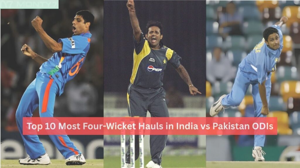 Most Four-Wicket Hauls in India vs Pakistan ODIs